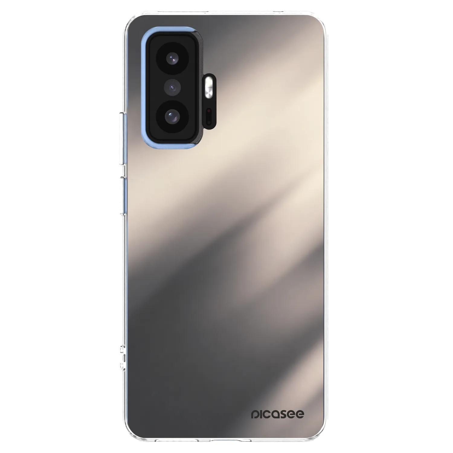 Picasee silikonski prozorni ovitek za Xiaomi 11T Pro - Smoky Beige