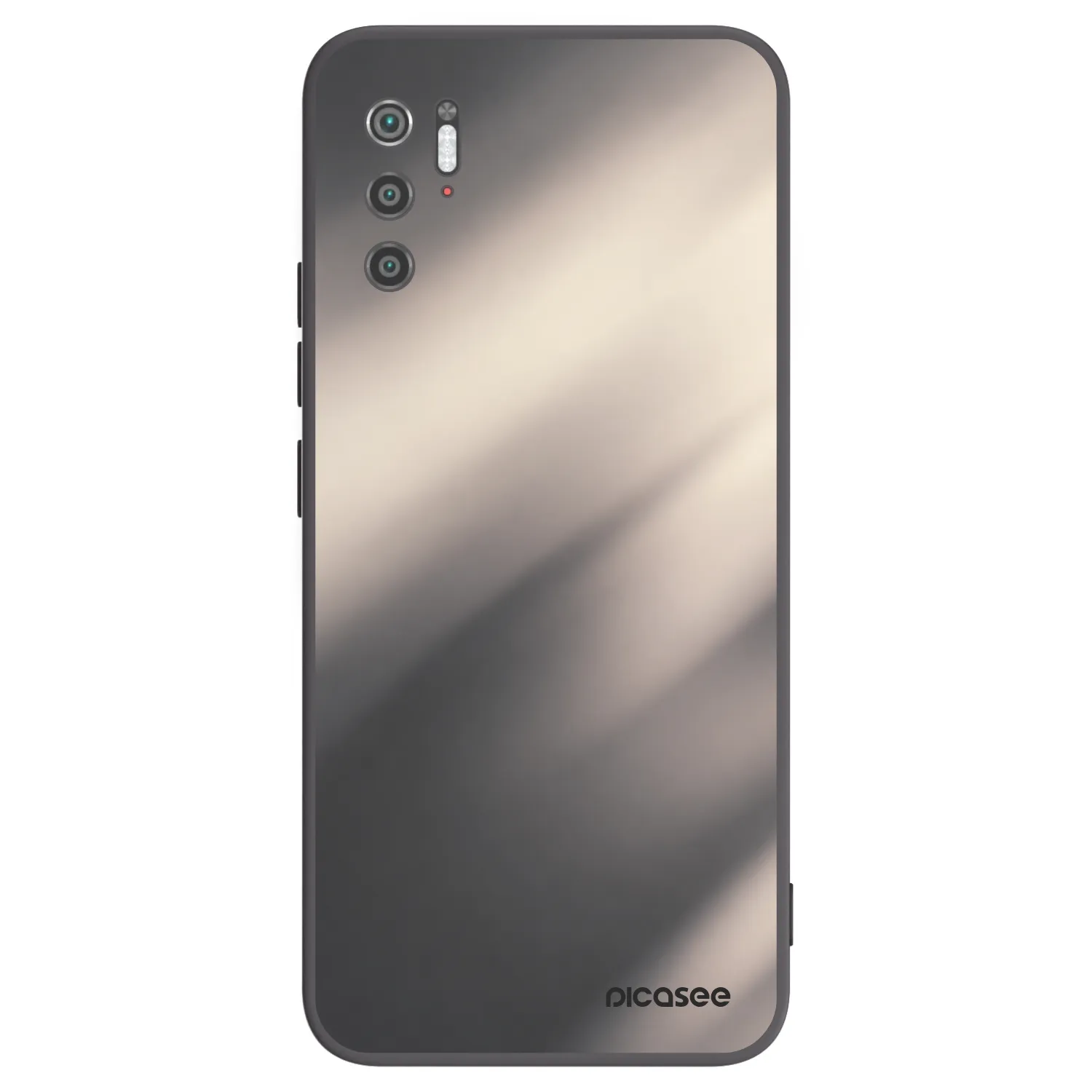 Picasee silikonski črni ovitek za Xiaomi Poco M3 Pro 5G - Smoky Beige