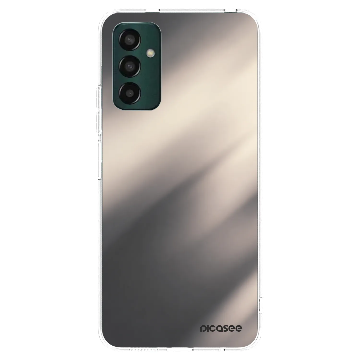 Picasee silikonski prozorni ovitek za Samsung Galaxy M23 5G - Smoky Beige