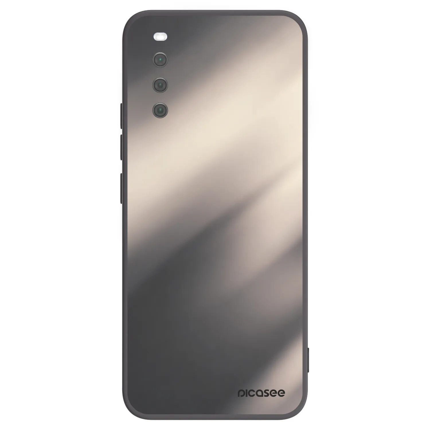 Picasee silikonski črni ovitek za Sony Xperia 10 III - Smoky Beige
