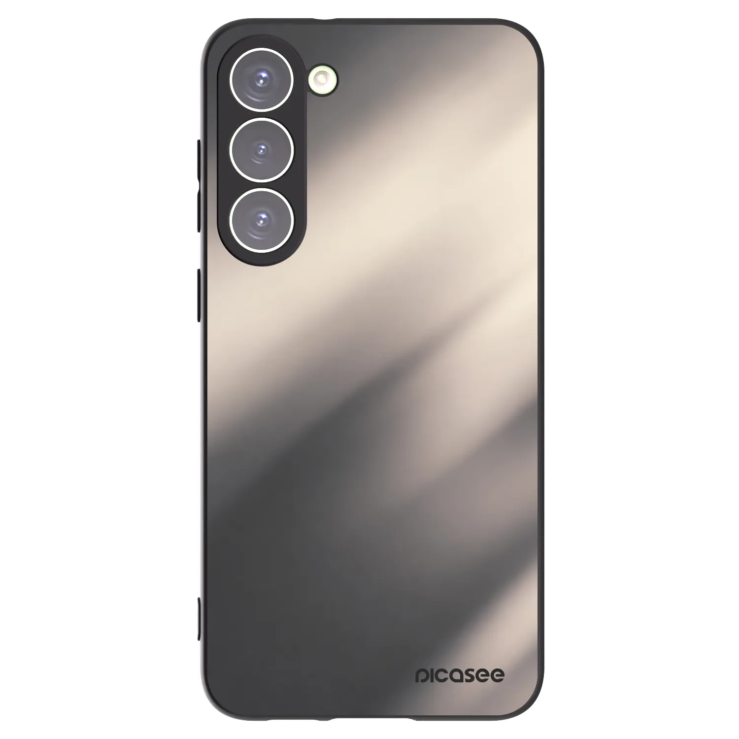 Picasee silikonski črni ovitek za Samsung Galaxy S23+ 5G - Smoky Beige