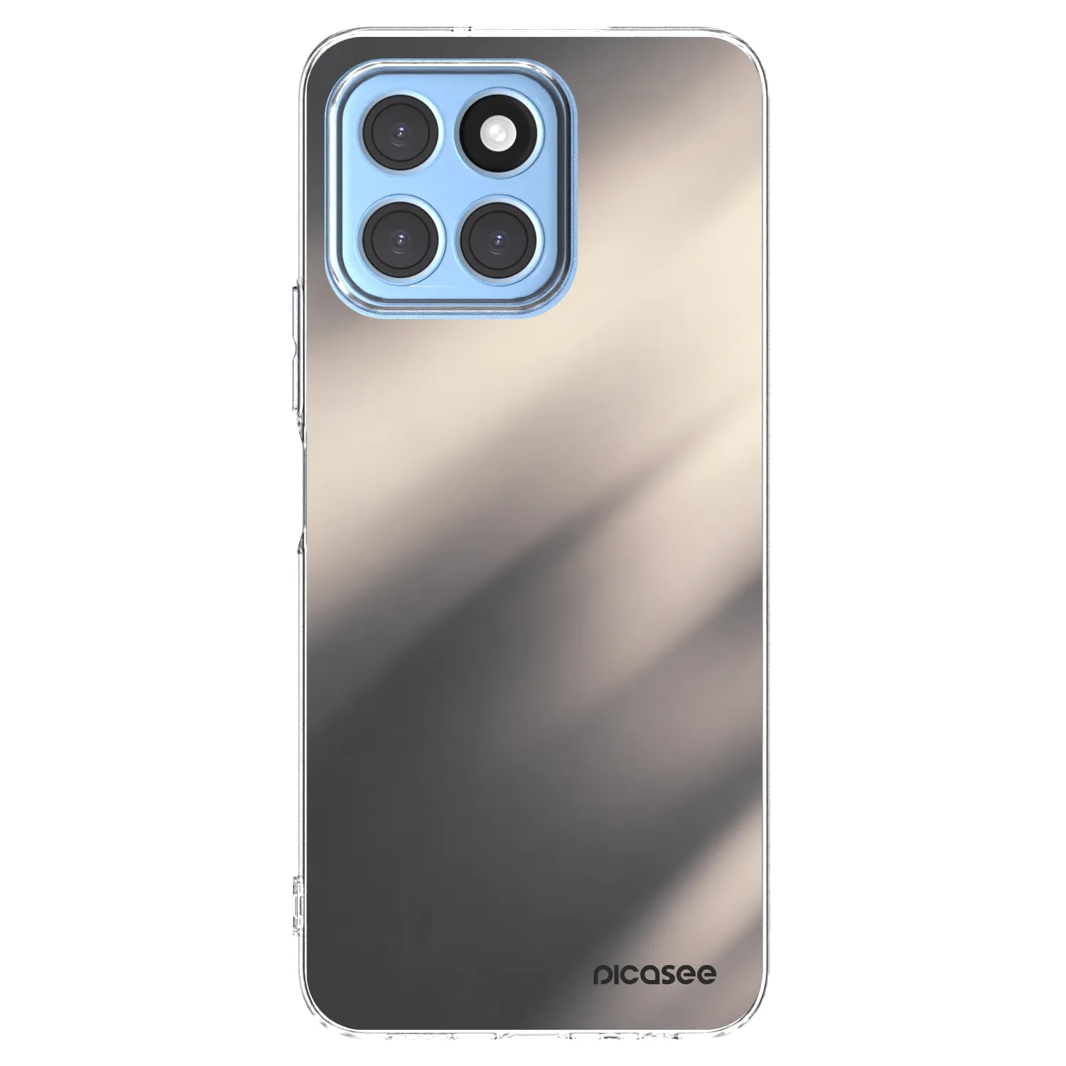 Picasee silikonski prozorni ovitek za Honor X6 - Smoky Beige