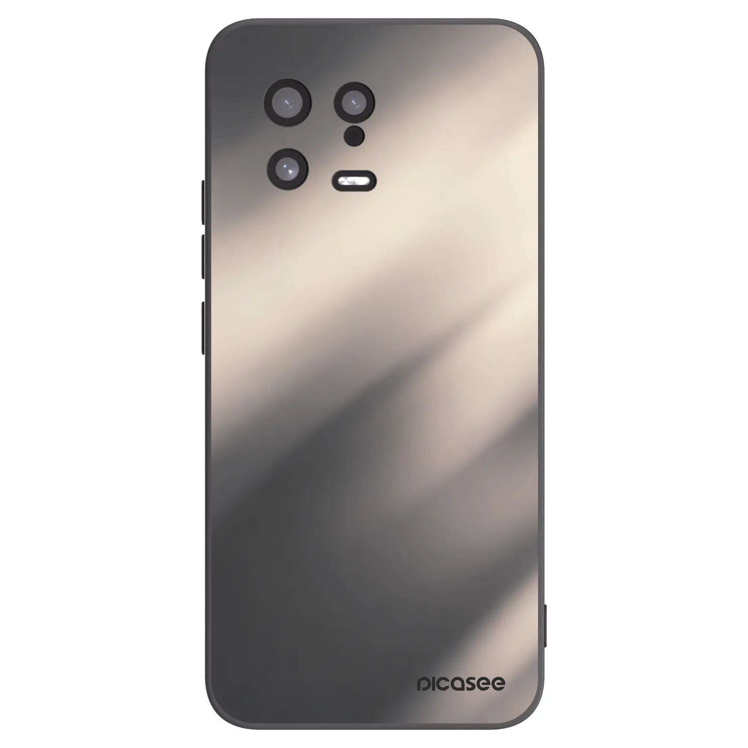 Picasee silikonski črni ovitek za Xiaomi 13 - Smoky Beige