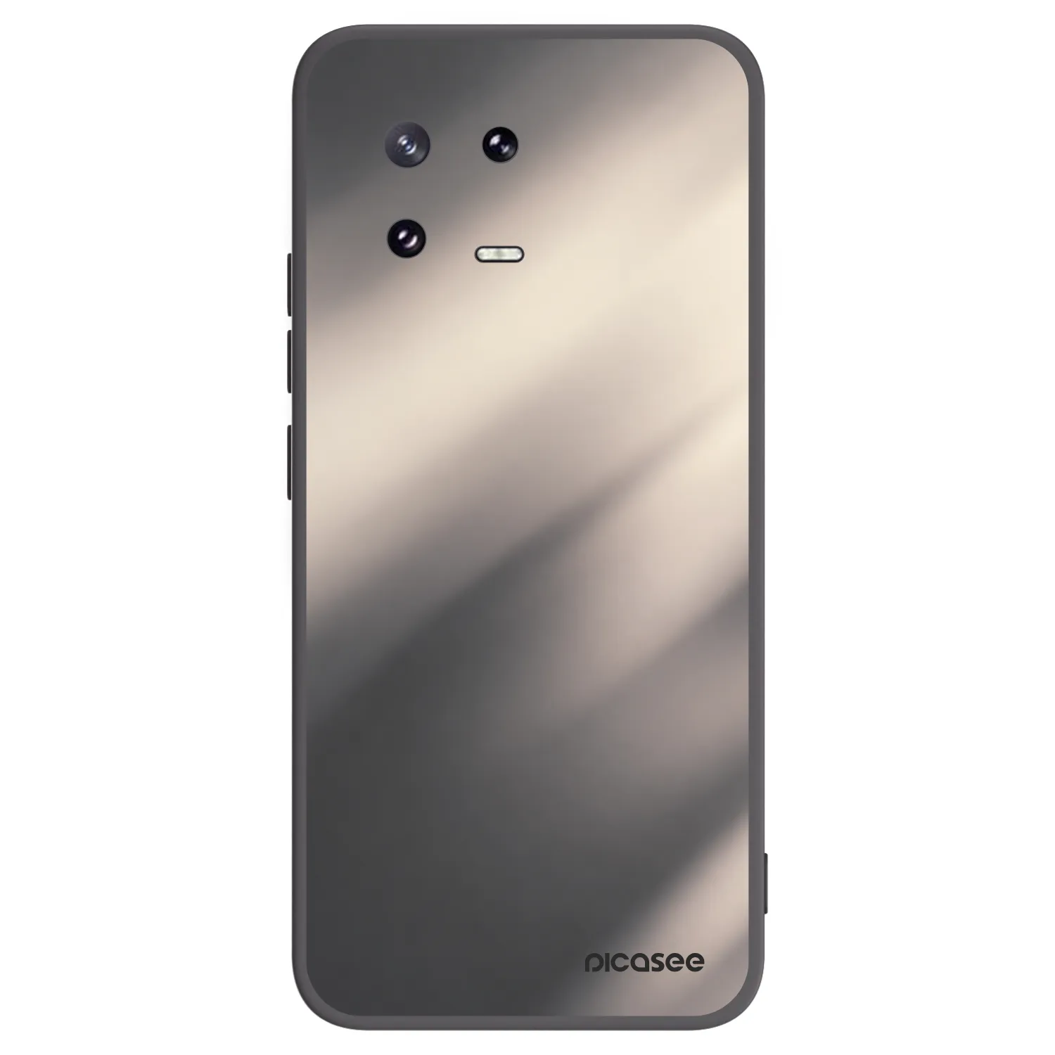 Picasee silikonski črni ovitek za Xiaomi 13 Pro - Smoky Beige