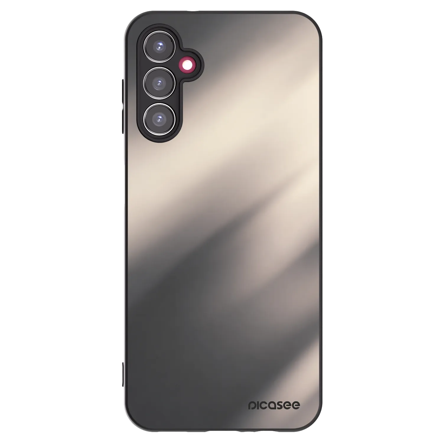 Picasee silikonski črni ovitek za Samsung Galaxy A14 4G A145R - Smoky Beige
