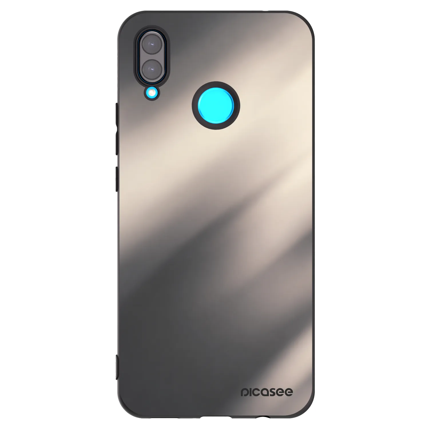 Picasee silikonski črni ovitek za Huawei Nova 3 - Smoky Beige