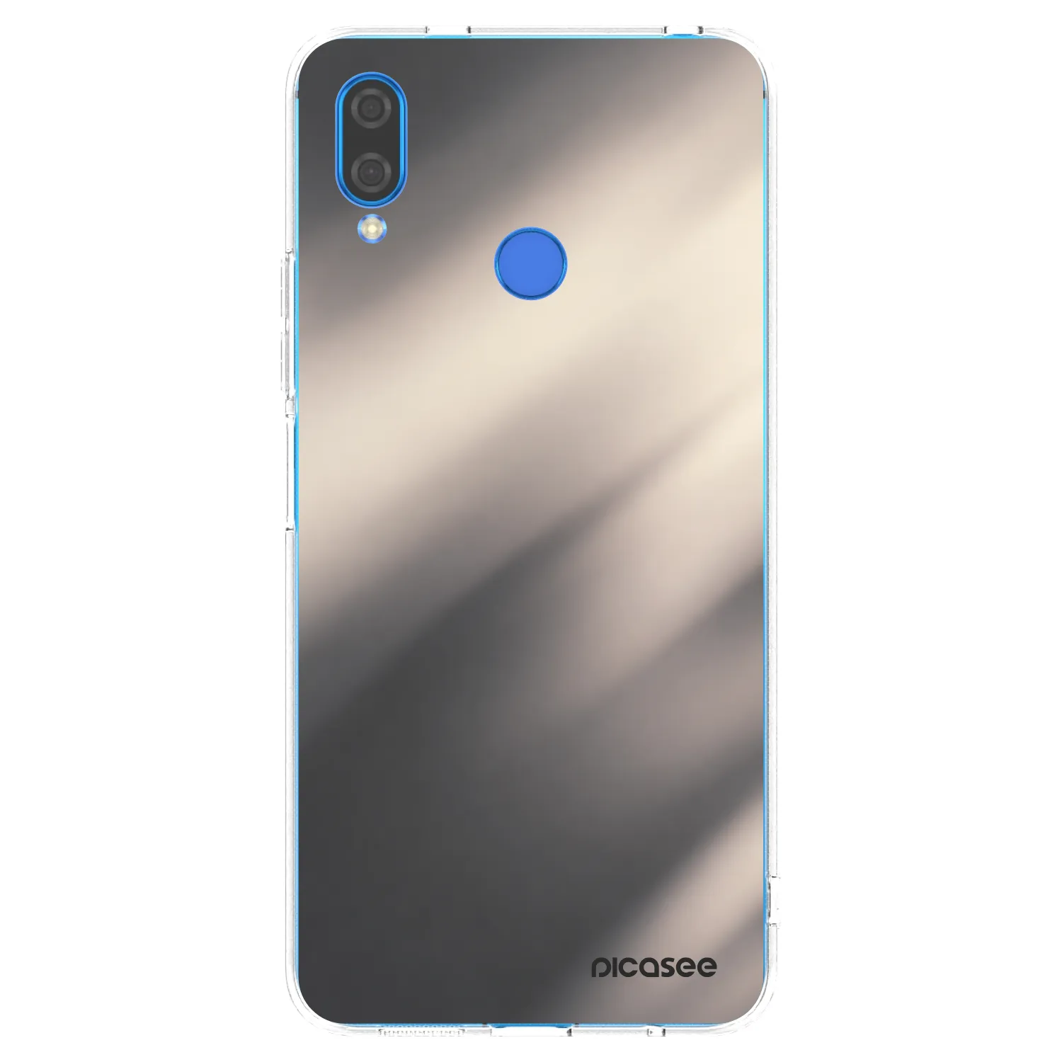 Picasee silikonski prozorni ovitek za Huawei Nova 3 - Smoky Beige