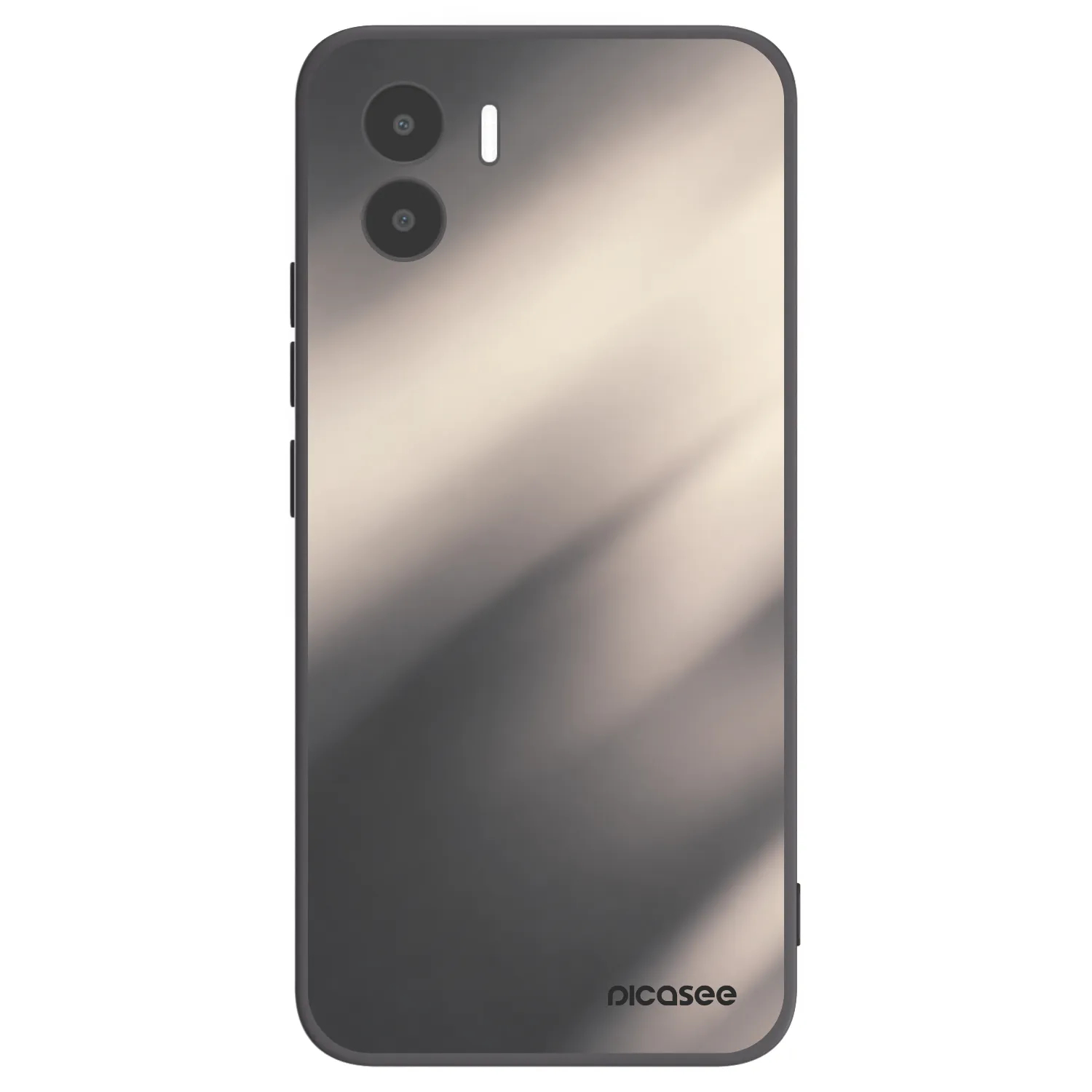 Picasee silikonski črni ovitek za Xiaomi Redmi A2 - Smoky Beige
