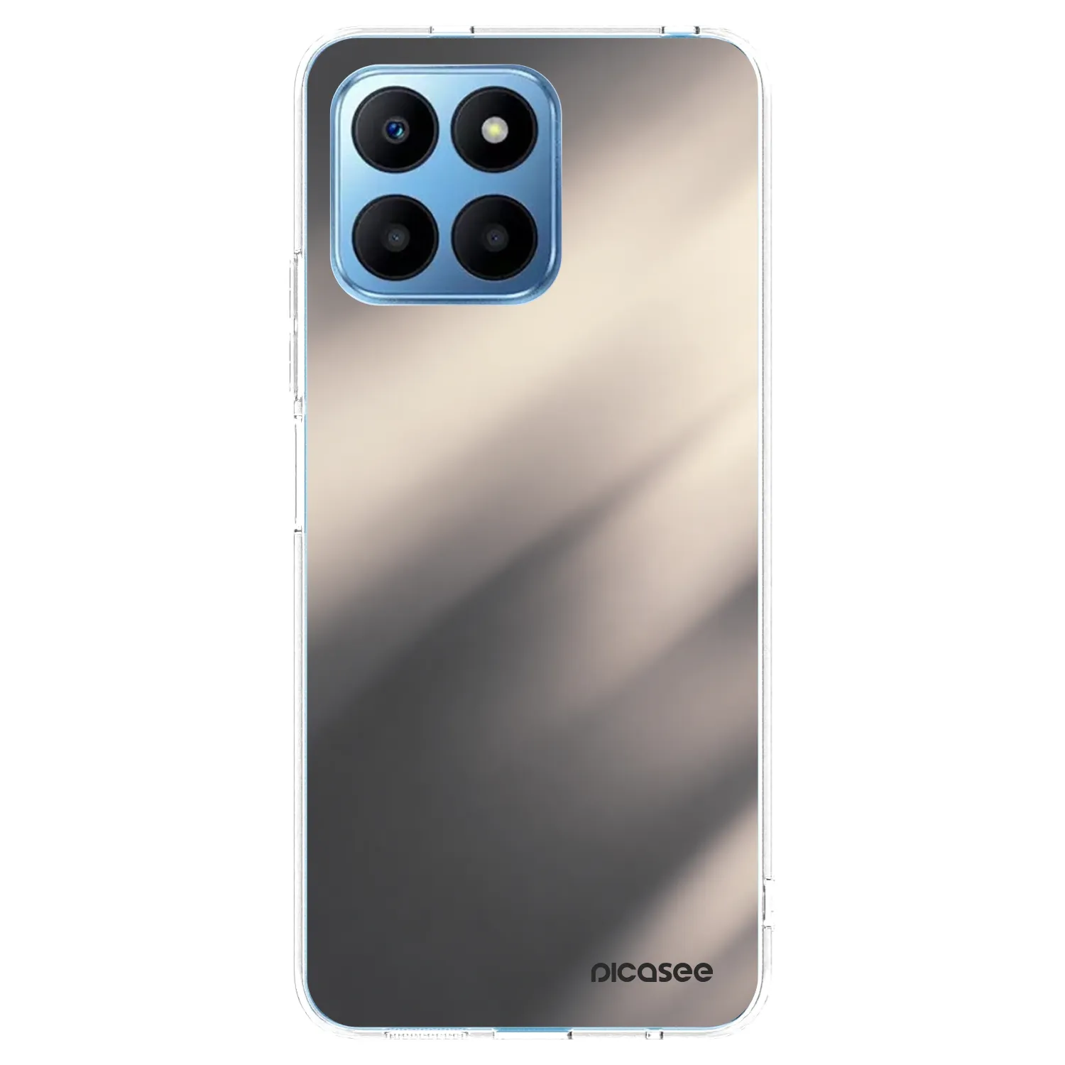 Picasee silikonski prozorni ovitek za Honor 70 Lite - Smoky Beige