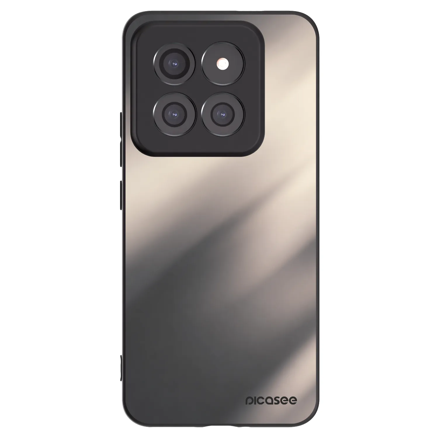Picasee silikonski črni ovitek za Xiaomi 14 Pro - Smoky Beige