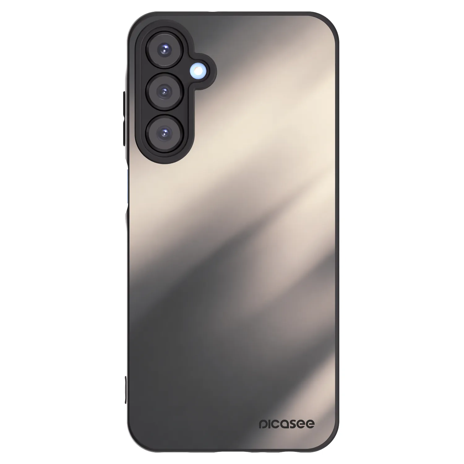Picasee silikonski črni ovitek za Samsung Galaxy A25 A256B 5G - Smoky Beige