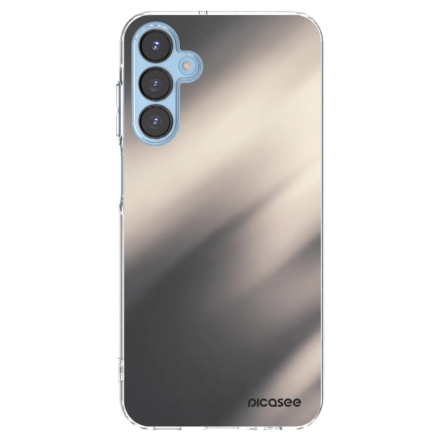 Picasee silikonski prozorni ovitek za Samsung Galaxy A15 A156B 5G - Smoky Beige