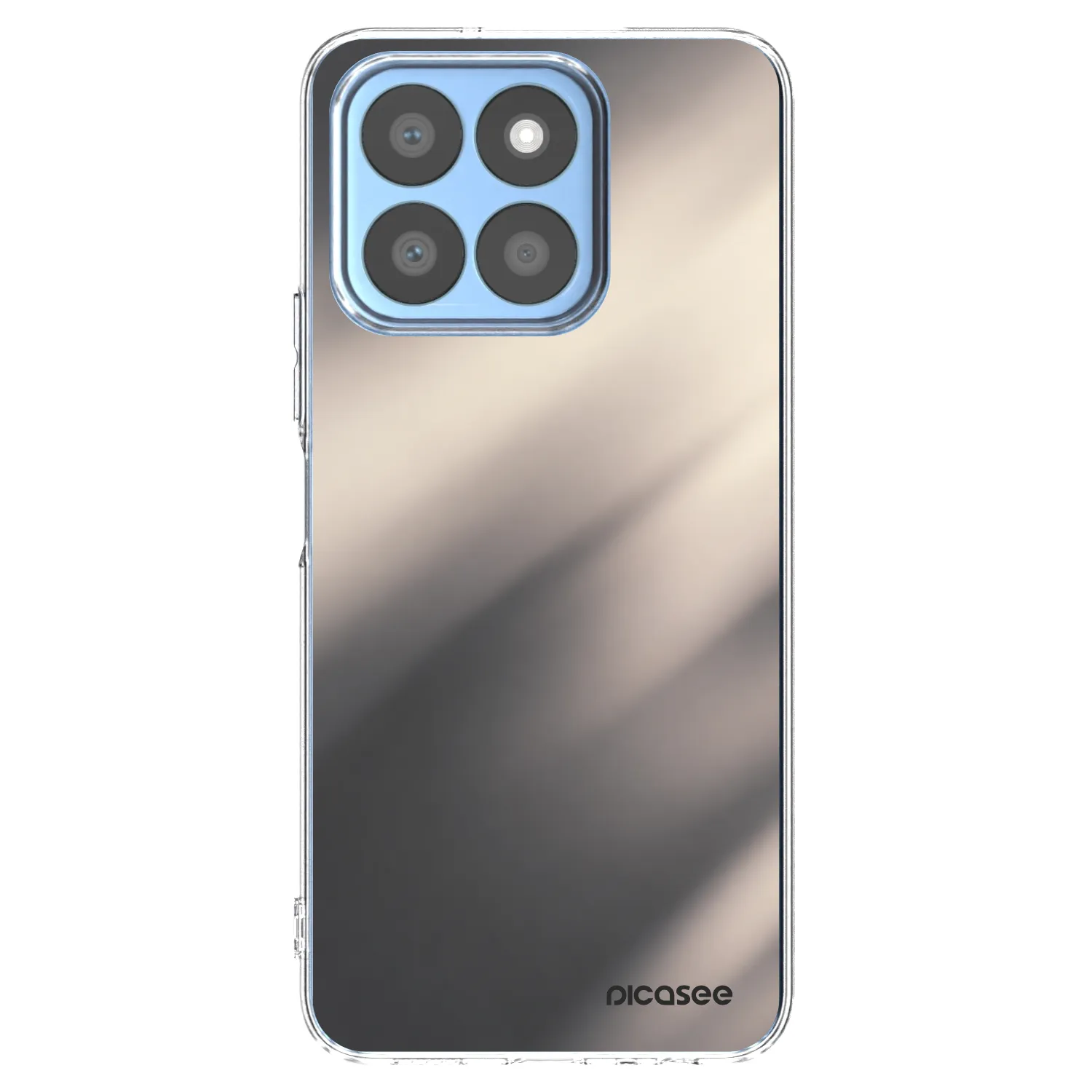Picasee silikonski prozorni ovitek za Honor X8b - Smoky Beige