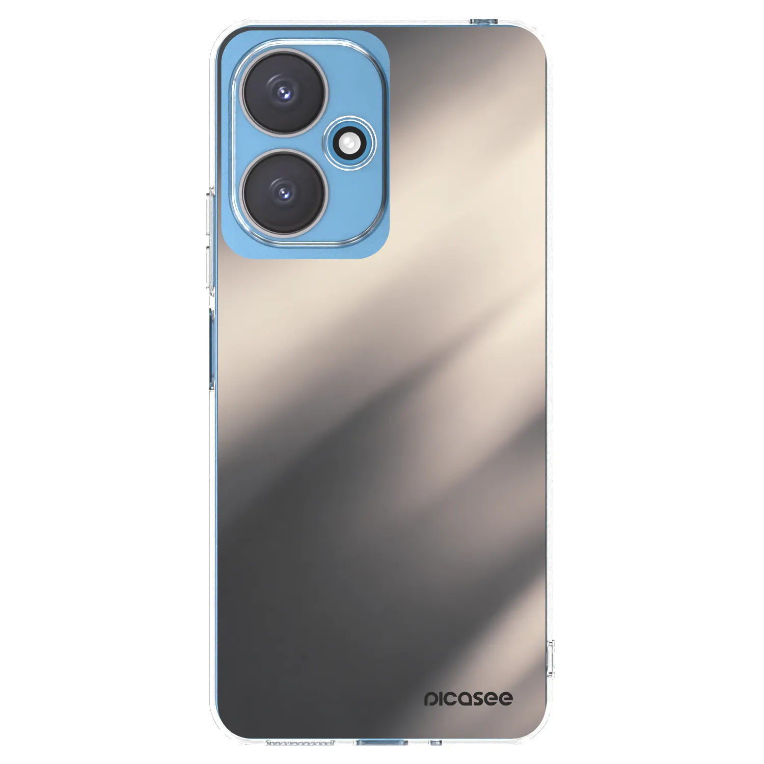 Picasee silikonski prozorni ovitek za Xiaomi Redmi 13C 5G - Smoky Beige
