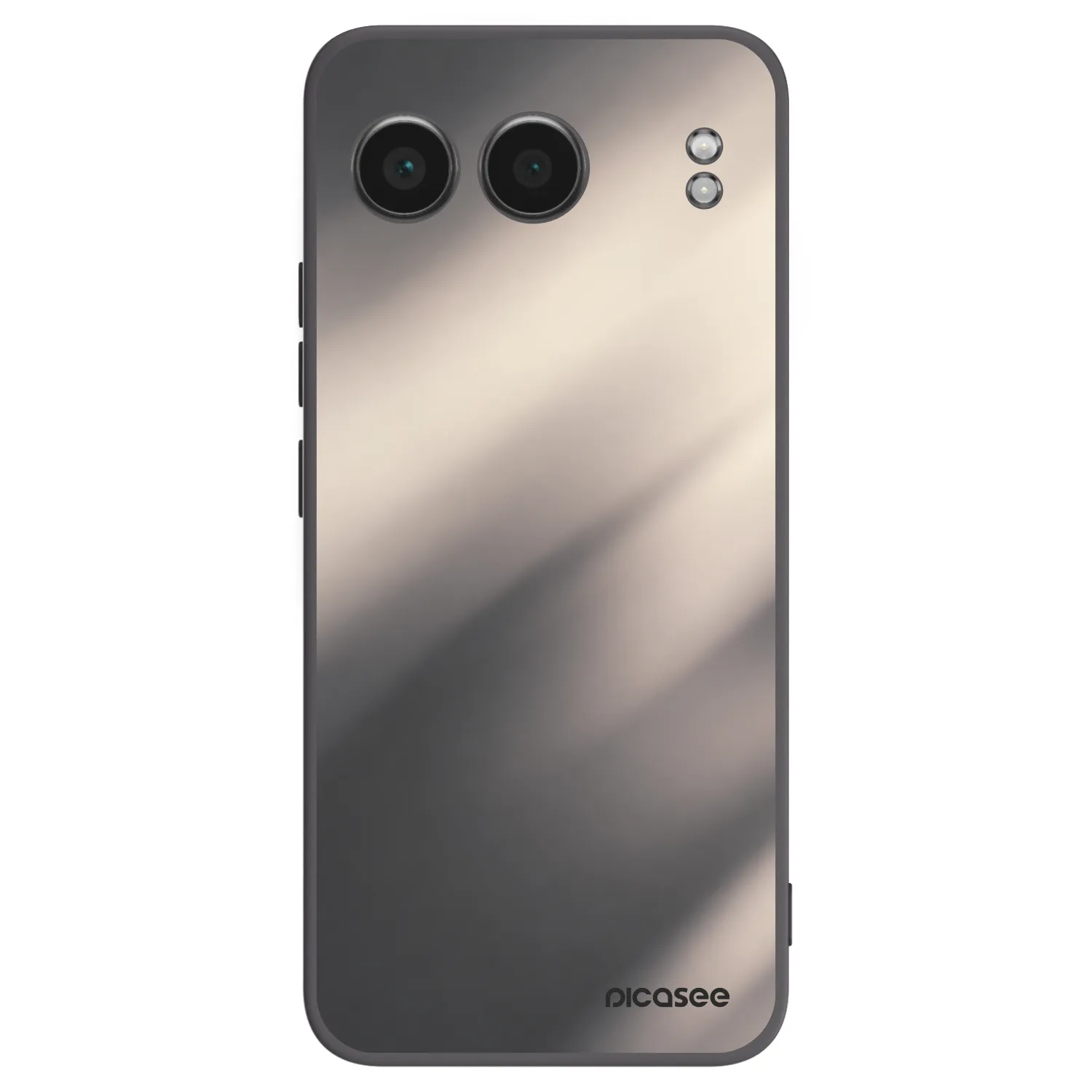 Picasee silikonski črni ovitek za OnePlus Nord 4 - Smoky Beige