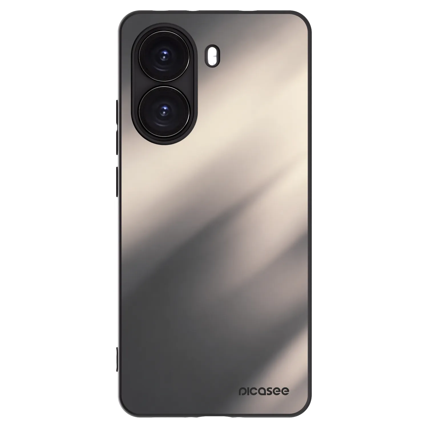 Picasee silikonski črni ovitek za Xiaomi Poco X7 Pro 5G - Smoky Beige