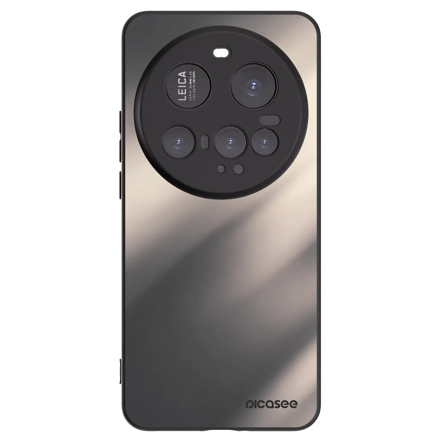 Picasee silikonski črni ovitek za Xiaomi 15 Ultra - Smoky Beige