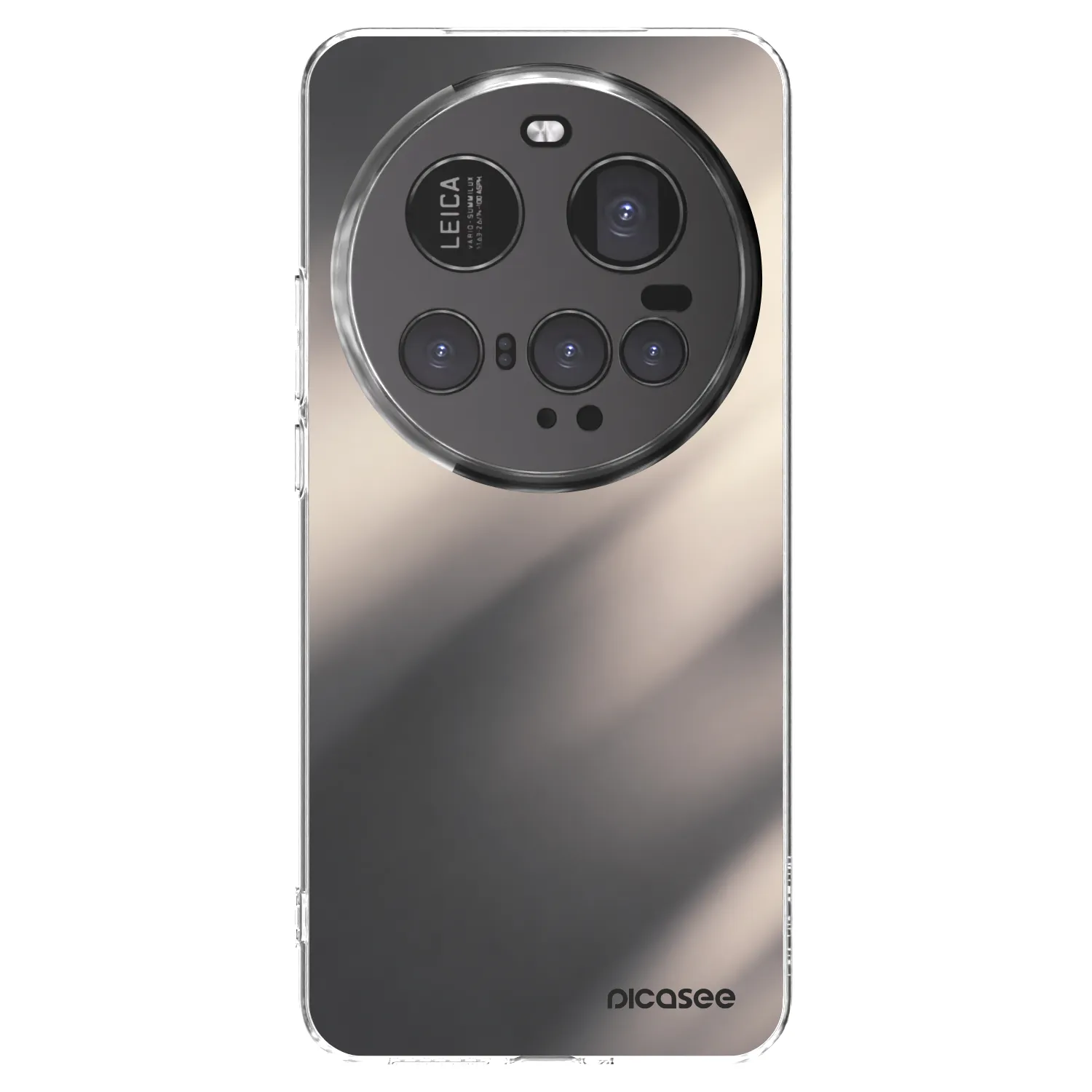 Picasee silikonski prozorni ovitek za Xiaomi 15 Ultra - Smoky Beige