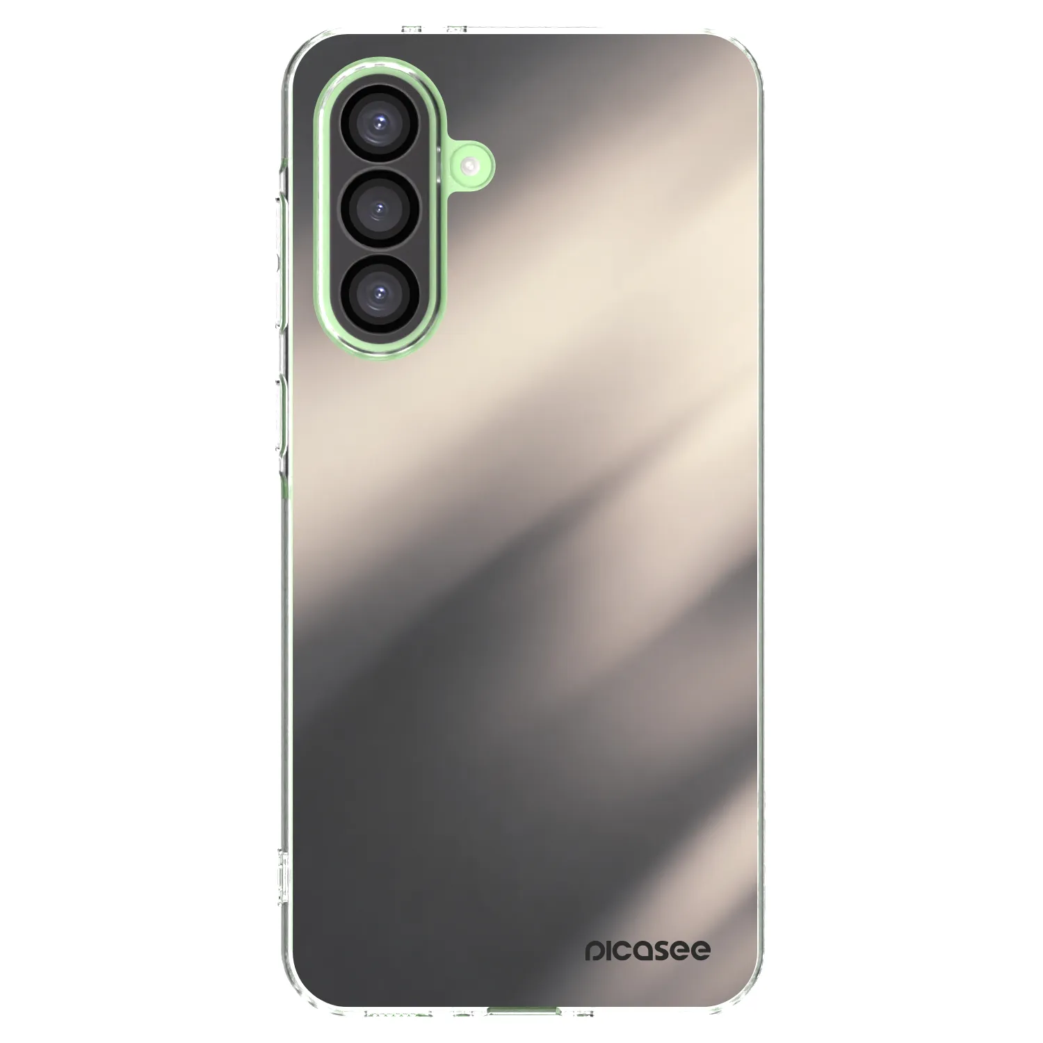Picasee silikonski prozorni ovitek za Samsung Galaxy A26 5G A266B - Smoky Beige