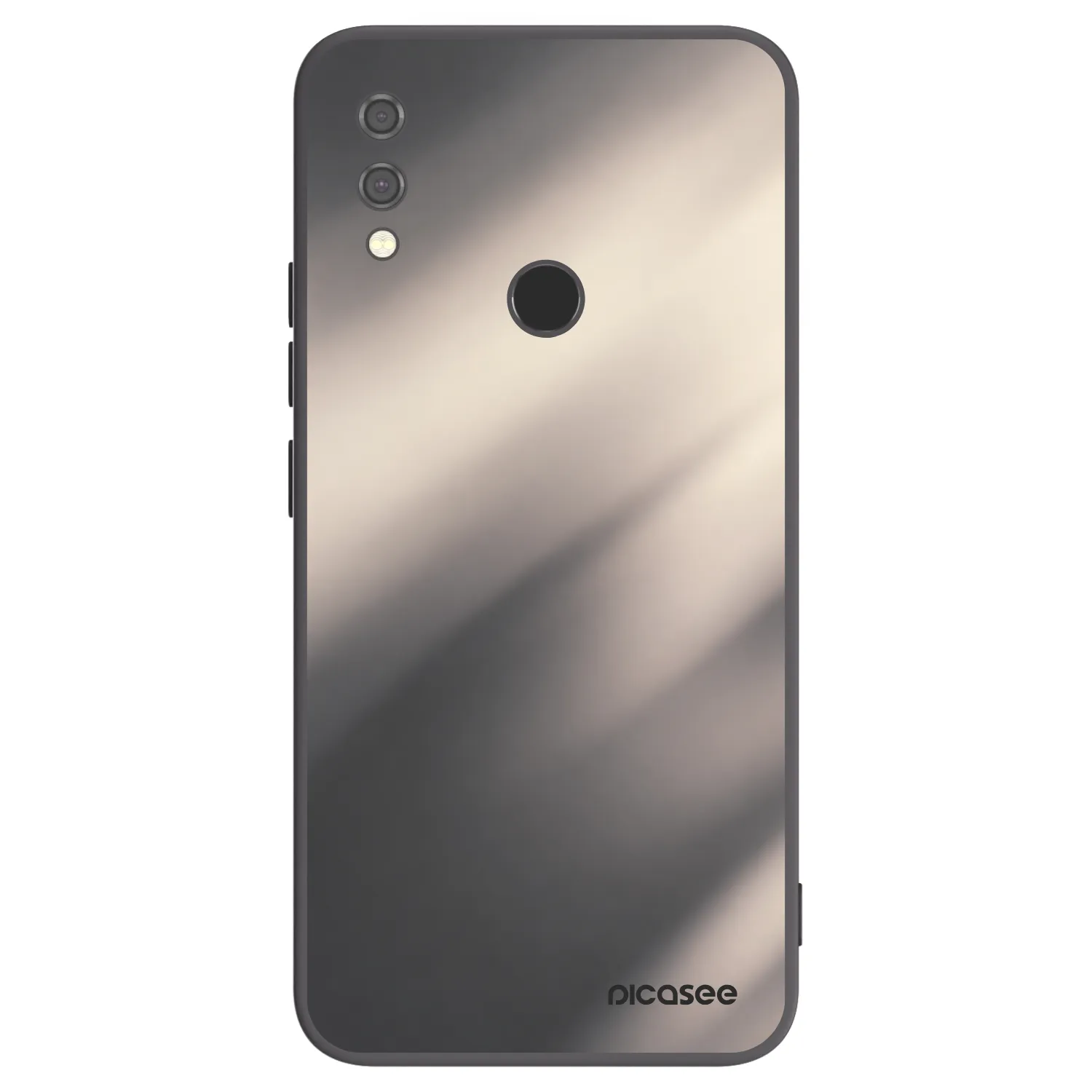 Picasee silikonski črni ovitek za Xiaomi Redmi Note 7 - Smoky Beige