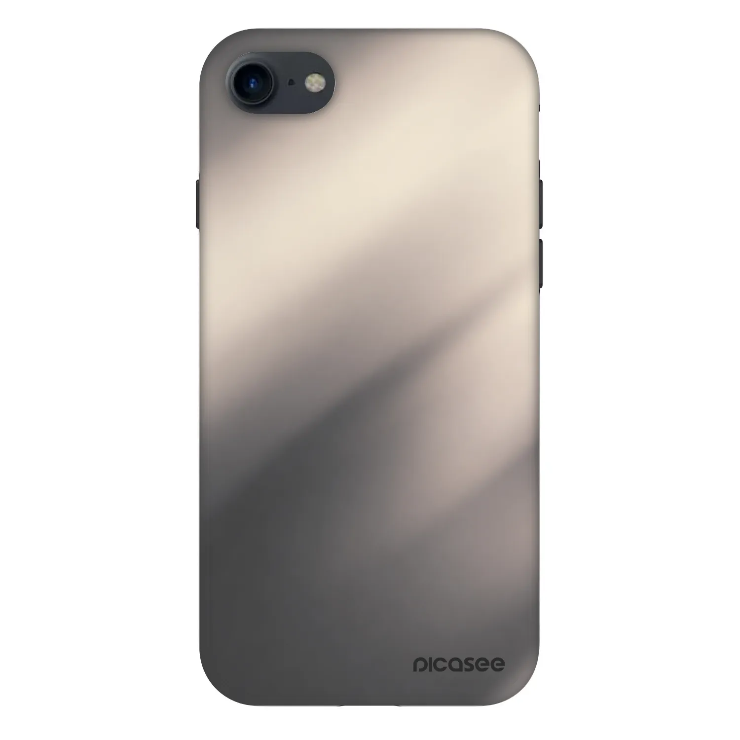 Picasee Fashion Case za Apple iPhone SE 2020 - Smoky Beige