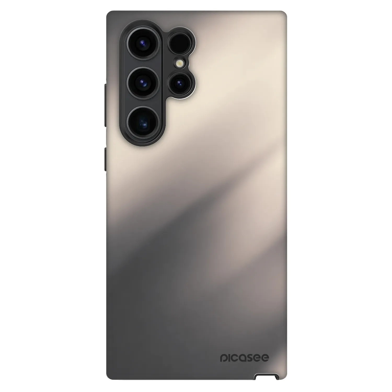 Picasee Fashion Case za Samsung Galaxy S22 Ultra 5G - Smoky Beige