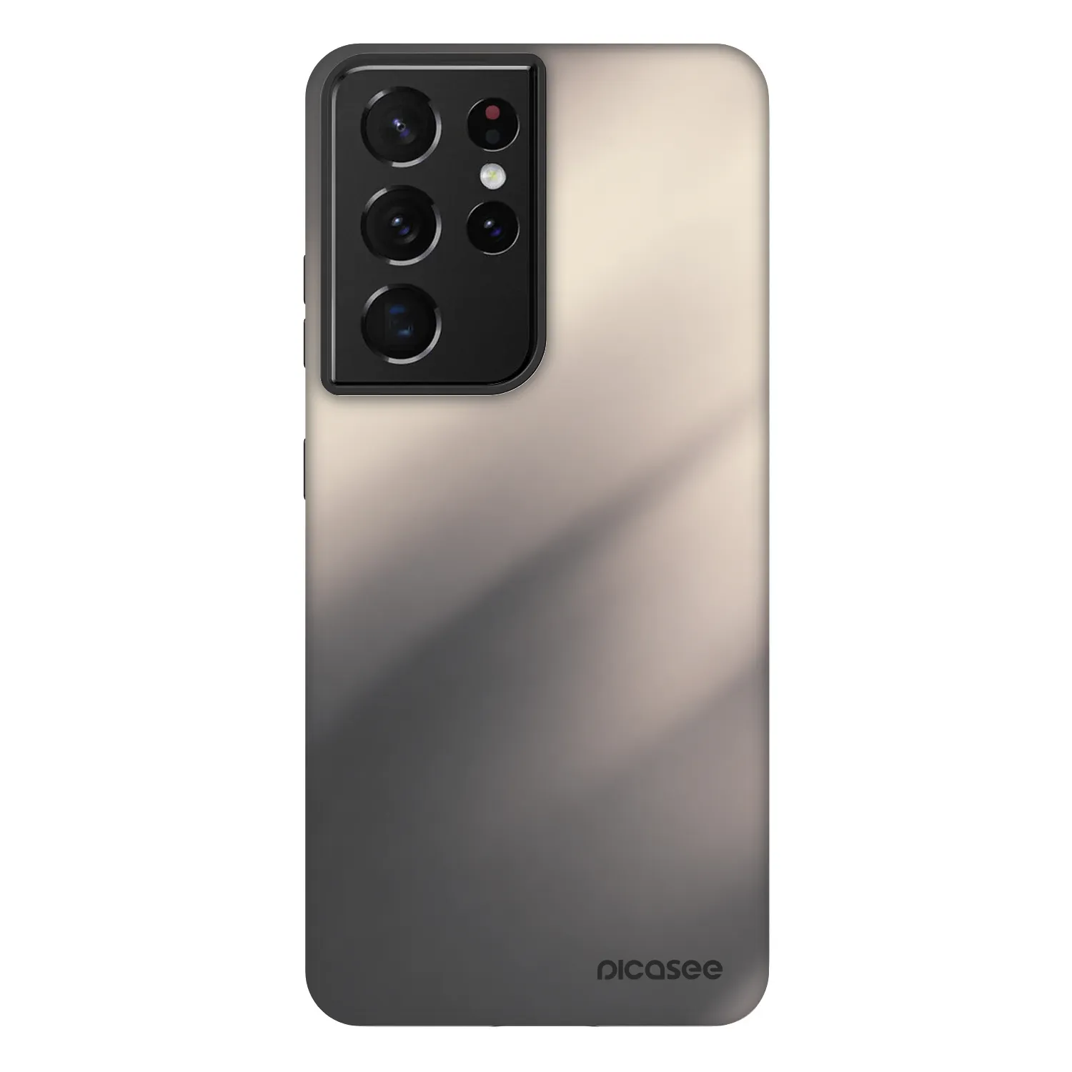 Picasee Fashion Case za Samsung Galaxy S21 Ultra 5G G998B - Smoky Beige