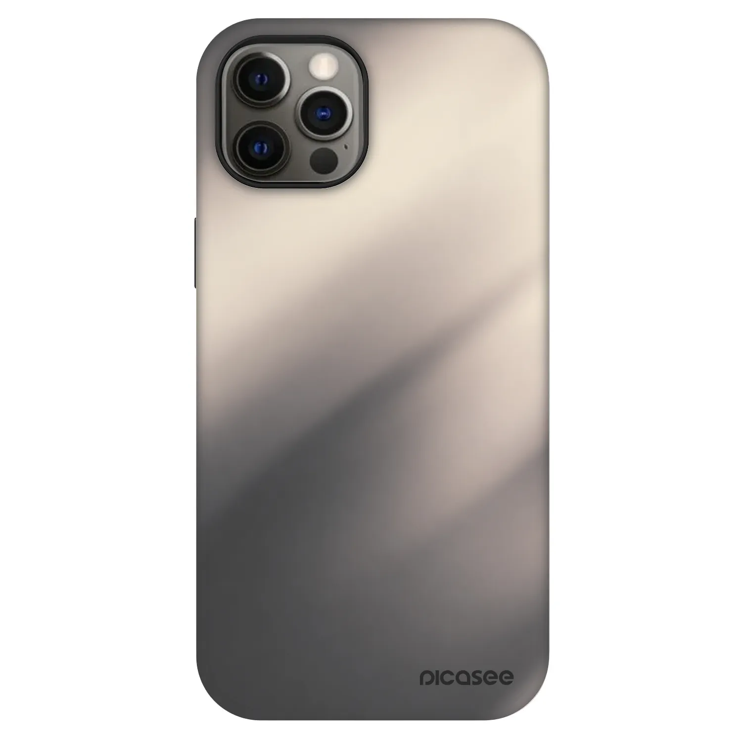 Picasee Fashion Case MagSafe za Apple iPhone 12 - Smoky Beige