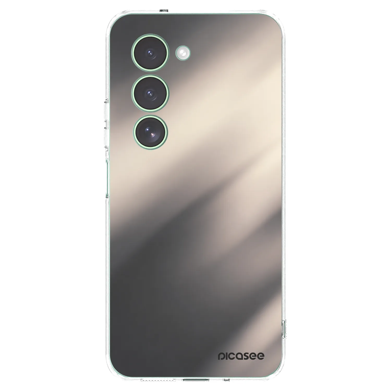 Picasee silikonski prozorni ovitek za Xiaomi Redmi 15 5G - Smoky Beige