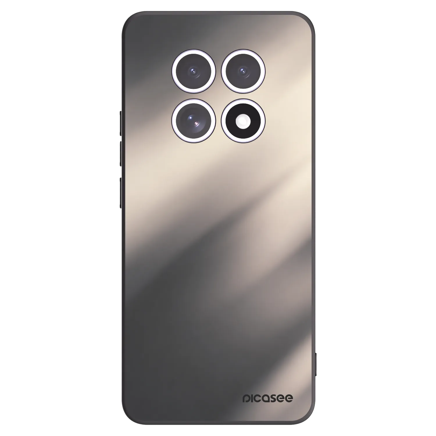 Picasee silikonski črni ovitek za Xiaomi Redmi Note 15 4G - Smoky Beige
