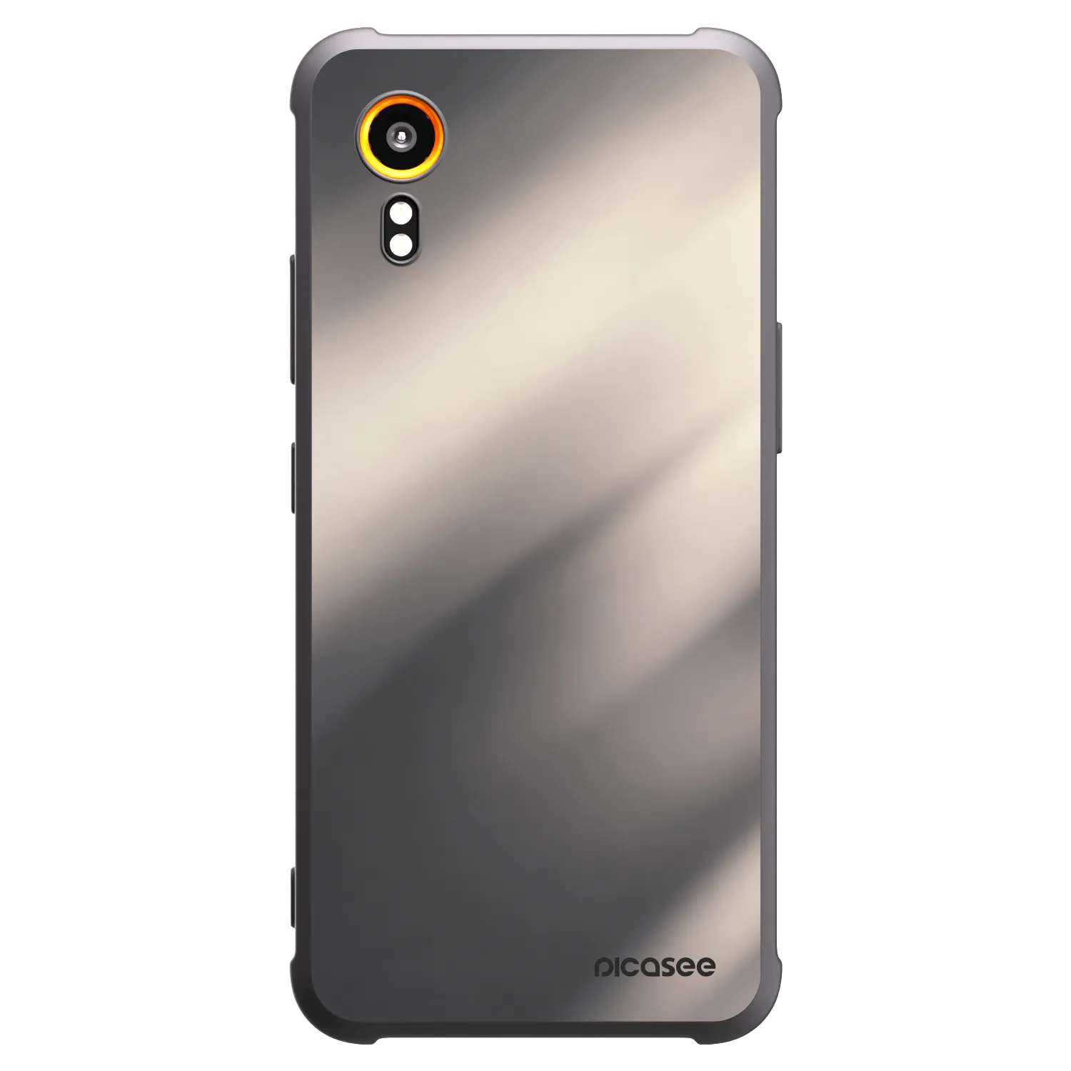 Picasee silikonski črni ovitek za Samsung Galaxy XCover 7 - Smoky Beige