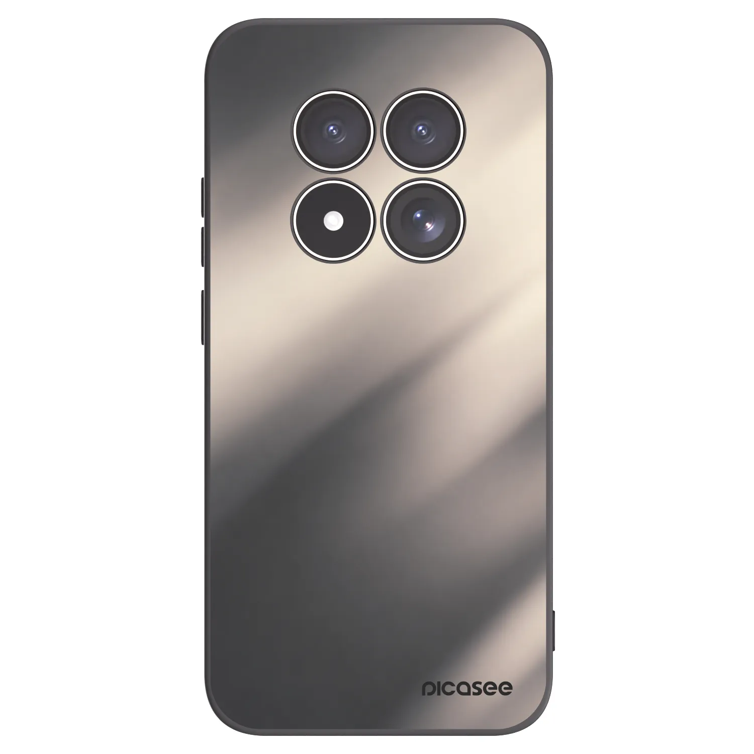 Picasee silikonski črni ovitek za Xiaomi Redmi Note 15 Pro 5G - Smoky Beige