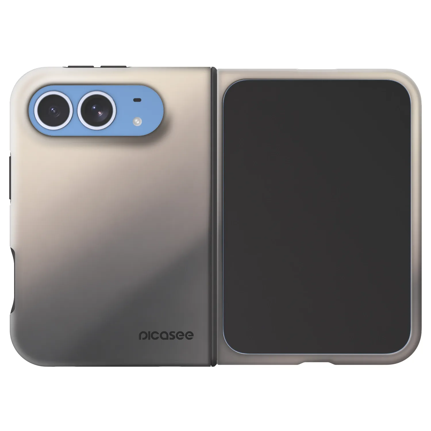 Picasee Fashion Case MagSafe za Apple iPhone Duo - Smoky Beige