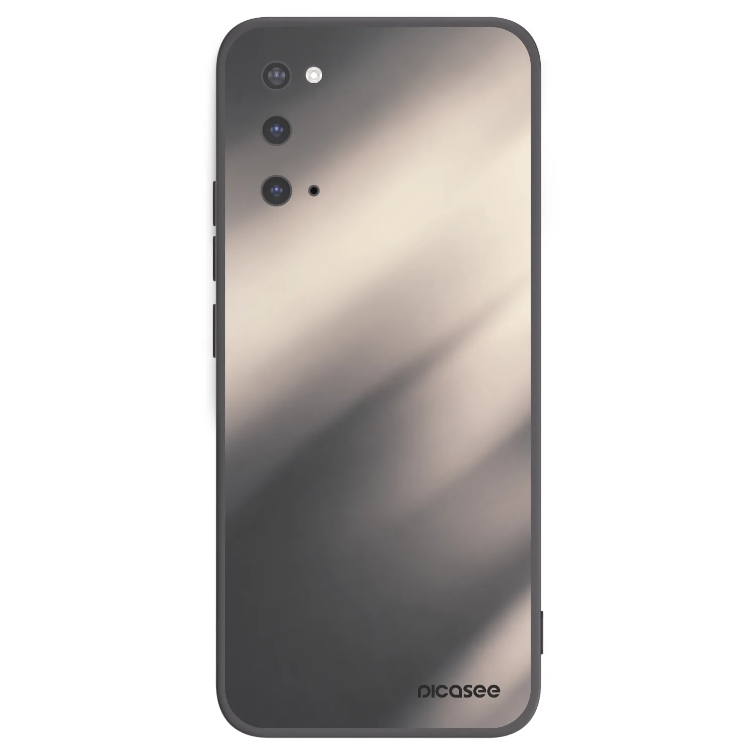 Picasee silikonski črni ovitek za Samsung Galaxy S20 G980F - Smoky Beige