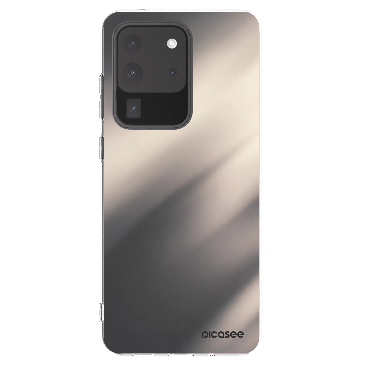 Picasee silikonski prozorni ovitek za Samsung Galaxy S20 Ultra 5G G988F - Smoky Beige