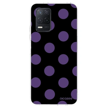 Picasee silikonski prozorni ovitek za Realme 8 5G - Big flickers
