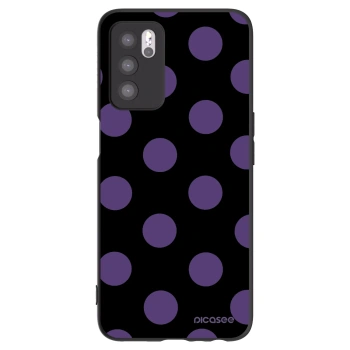 Picasee silikonski črni ovitek za OPPO A16 - Big flickers