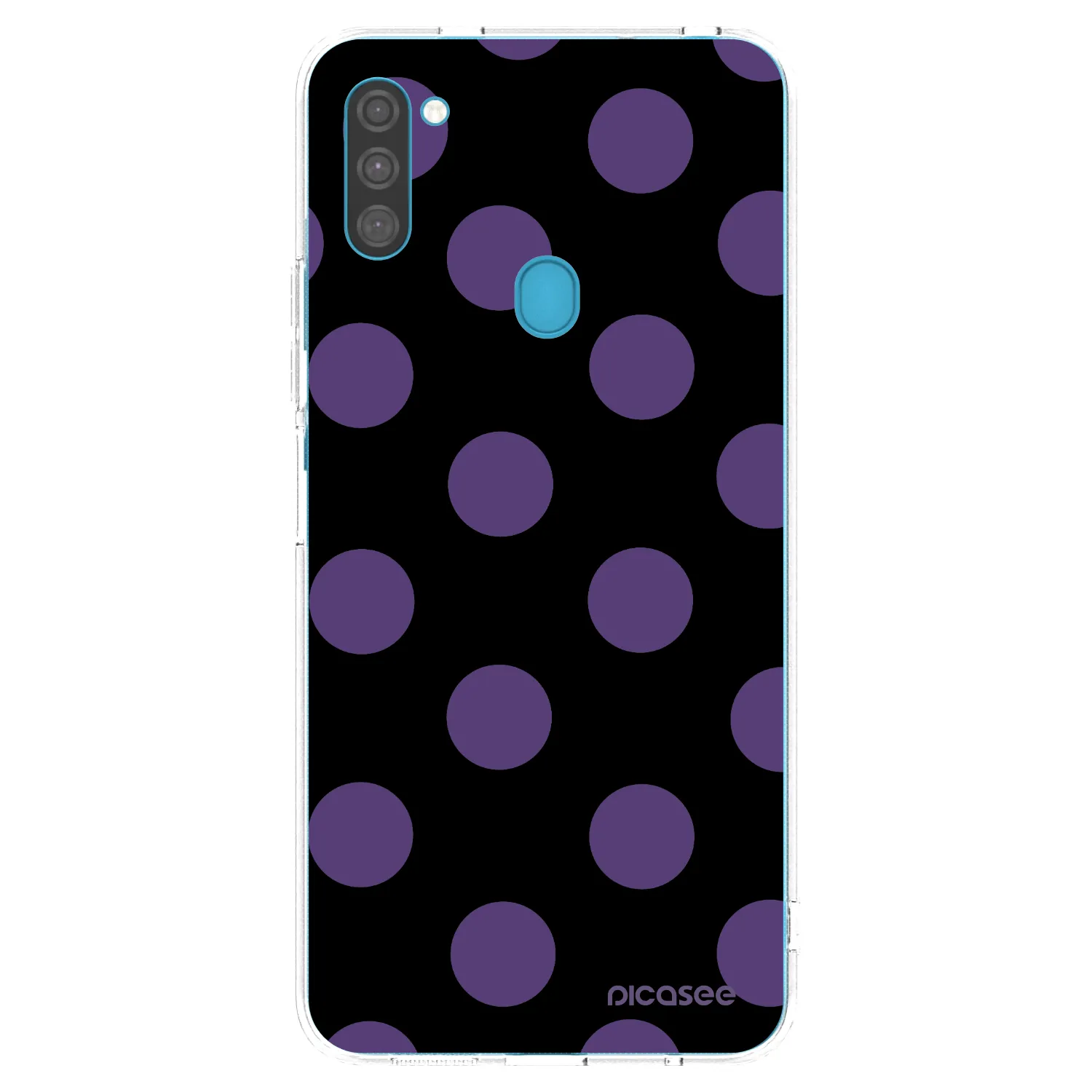 Picasee silikonski prozorni ovitek za Samsung Galaxy M11 - Big flickers