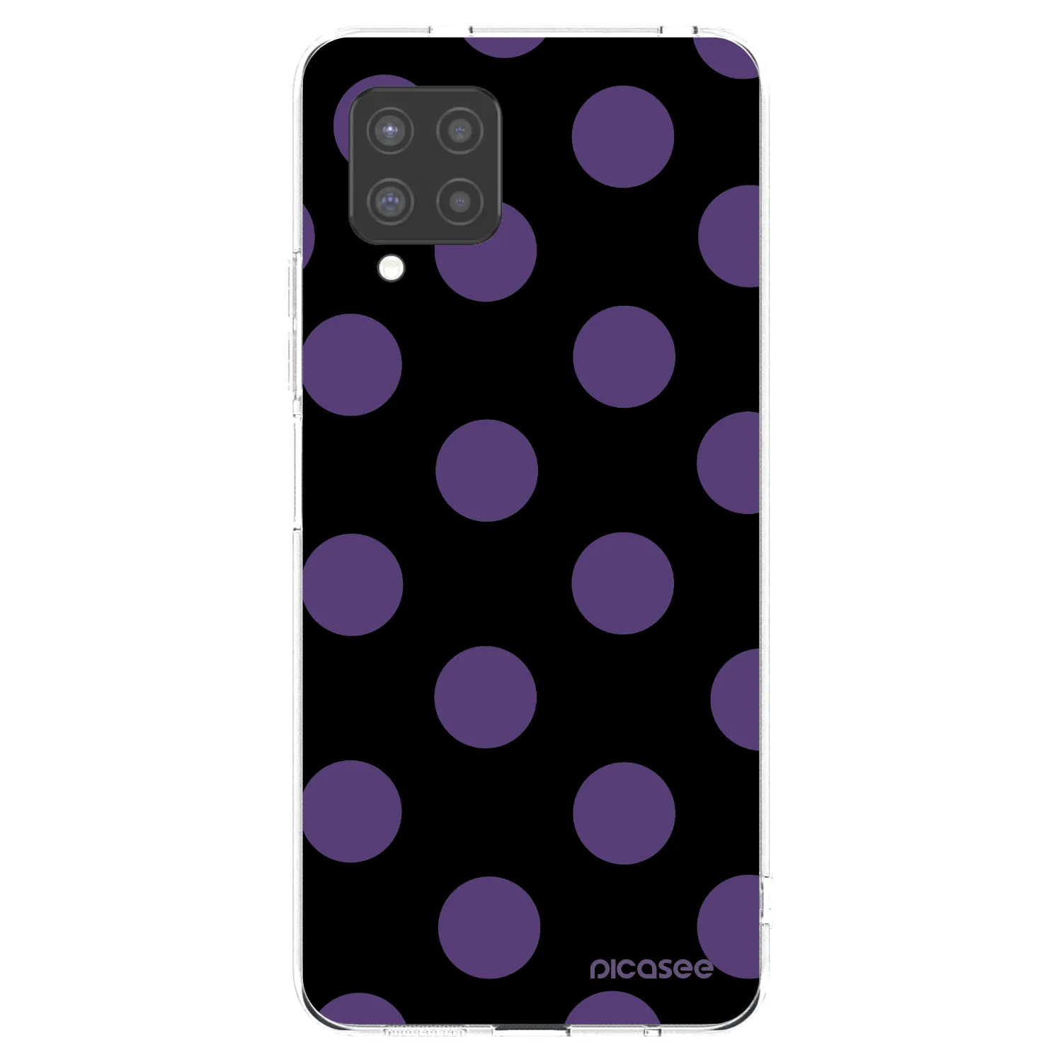 Picasee silikonski prozorni ovitek za Samsung Galaxy A42 A426B - Big flickers