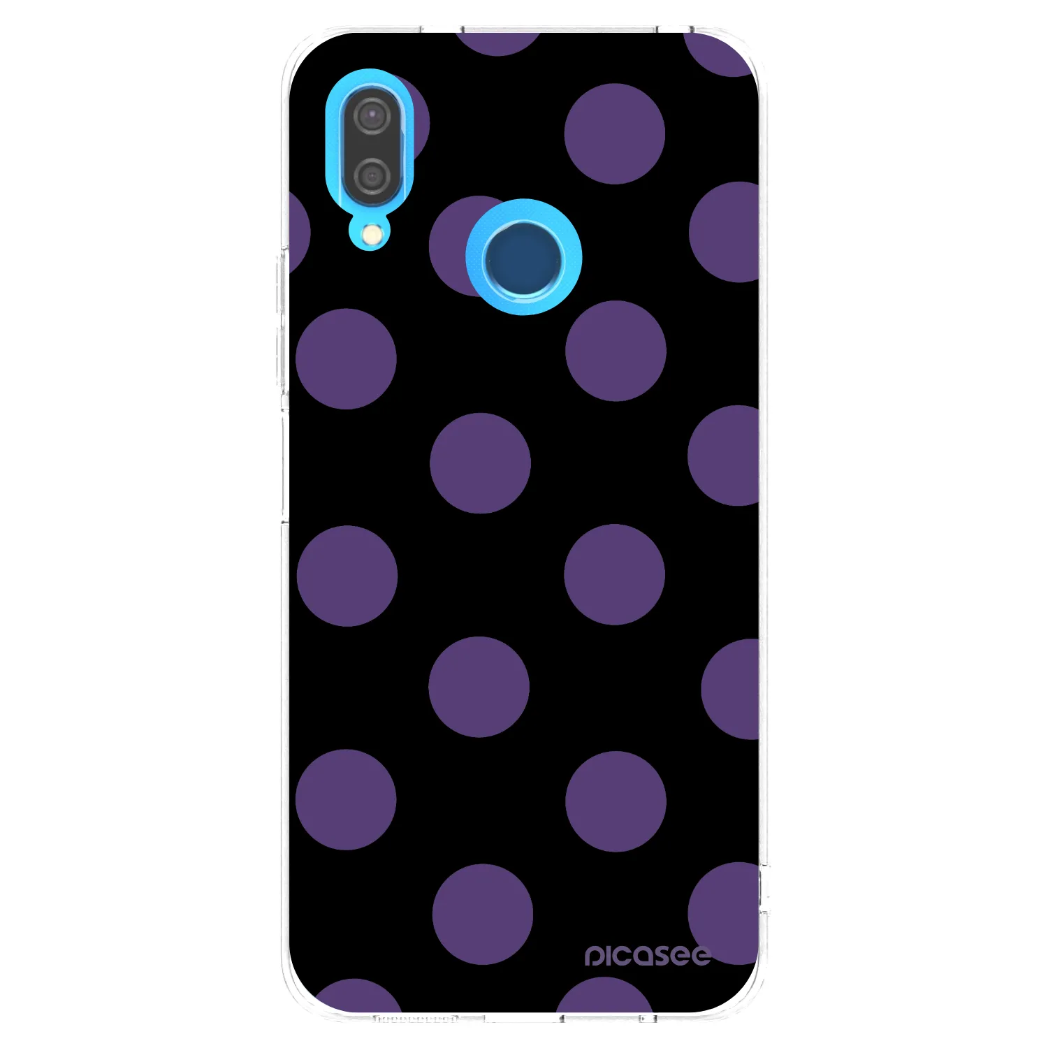 Picasee silikonski prozorni ovitek za Huawei P20 Lite - Big flickers