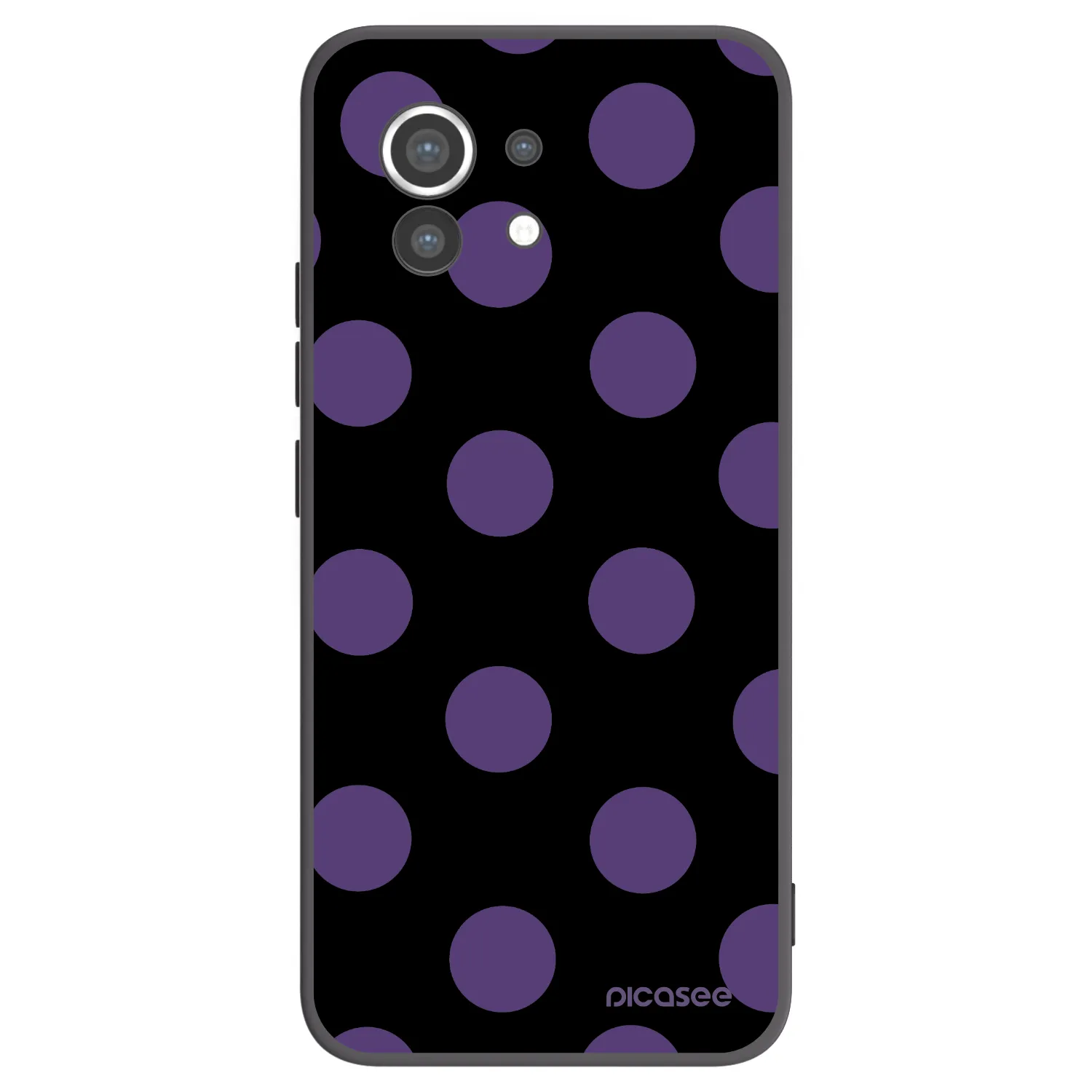 Picasee silikonski črni ovitek za Xiaomi Mi 11 - Big flickers