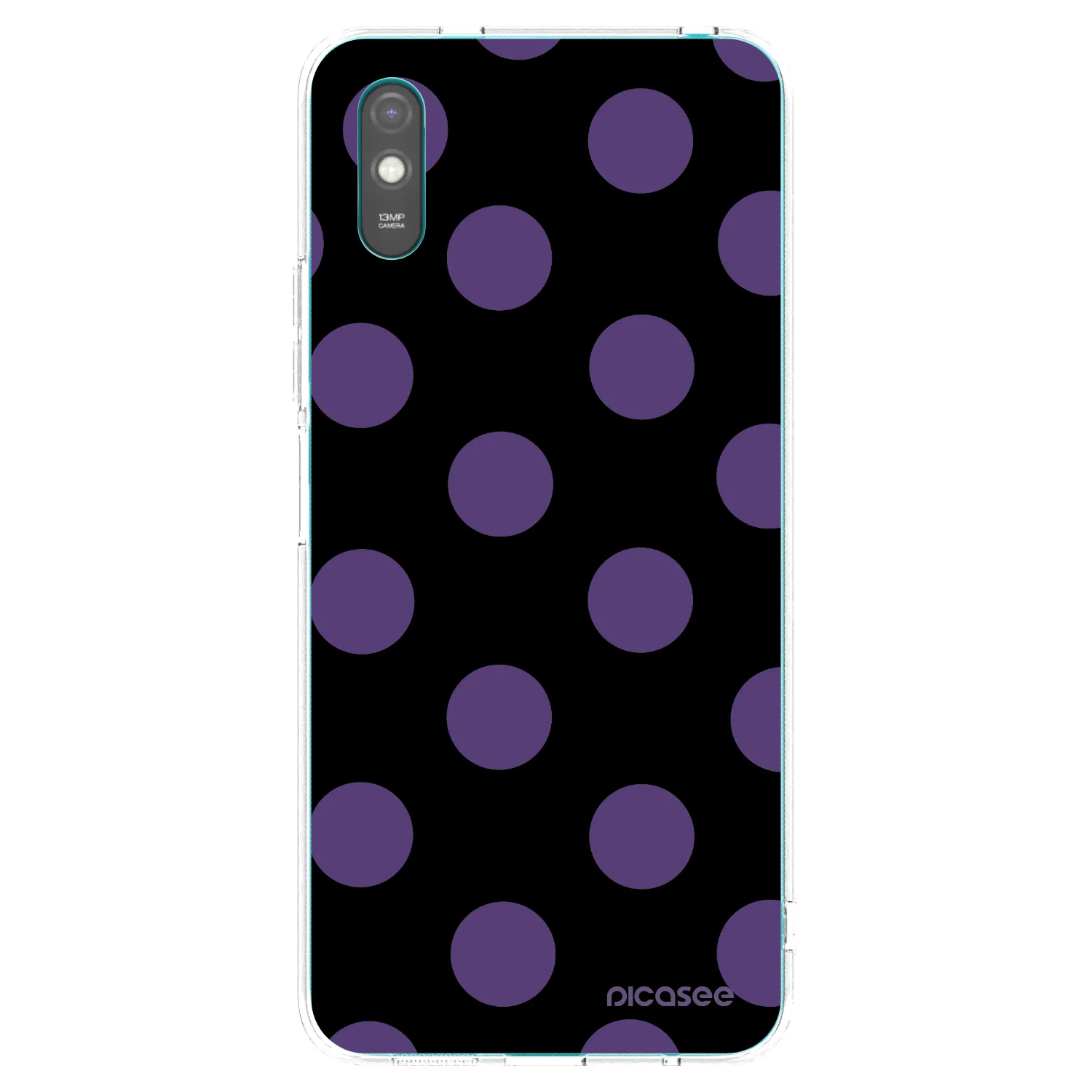 Picasee silikonski prozorni ovitek za Xiaomi Redmi 9AT - Big flickers