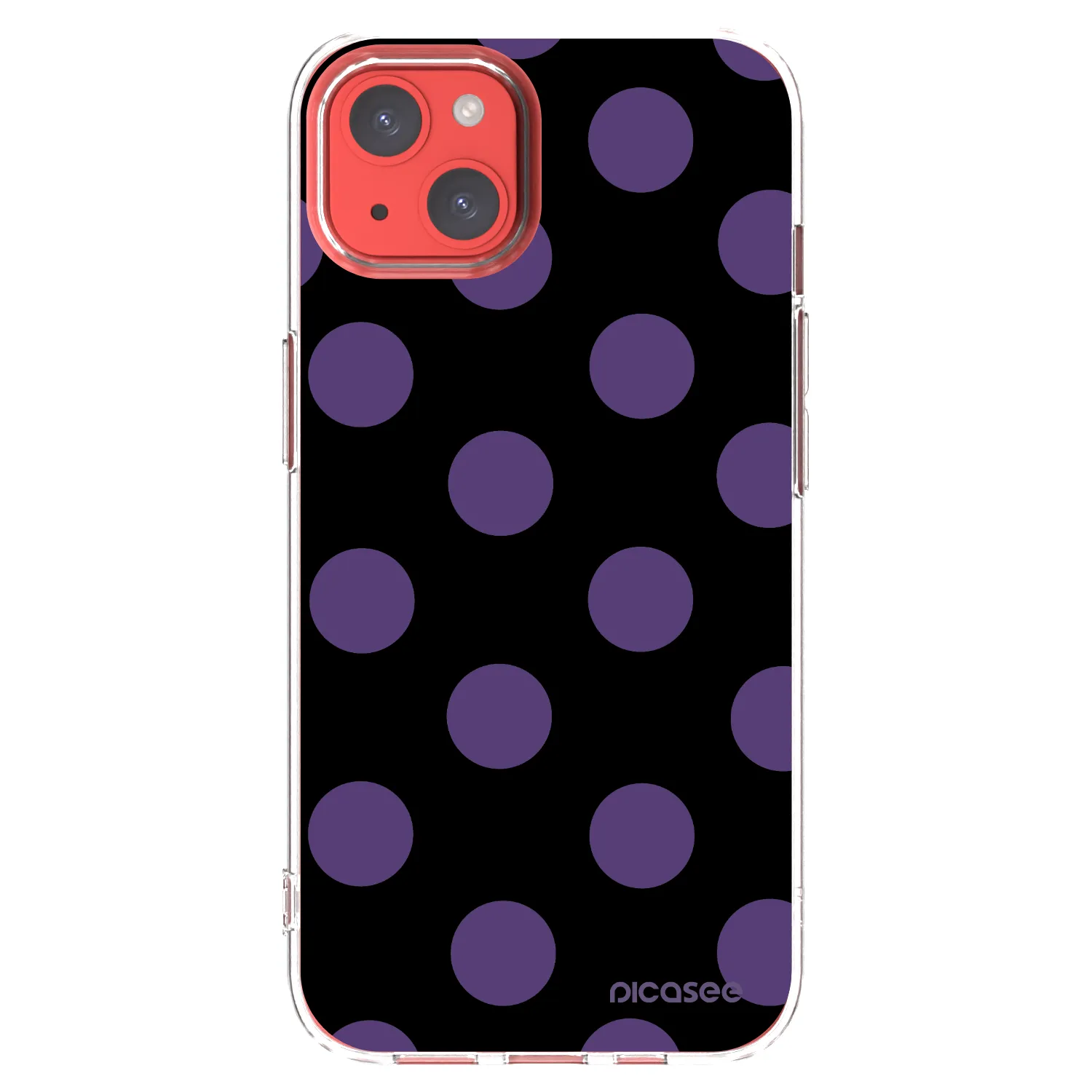 Picasee silikonski prozorni ovitek za Apple iPhone 13 - Big flickers
