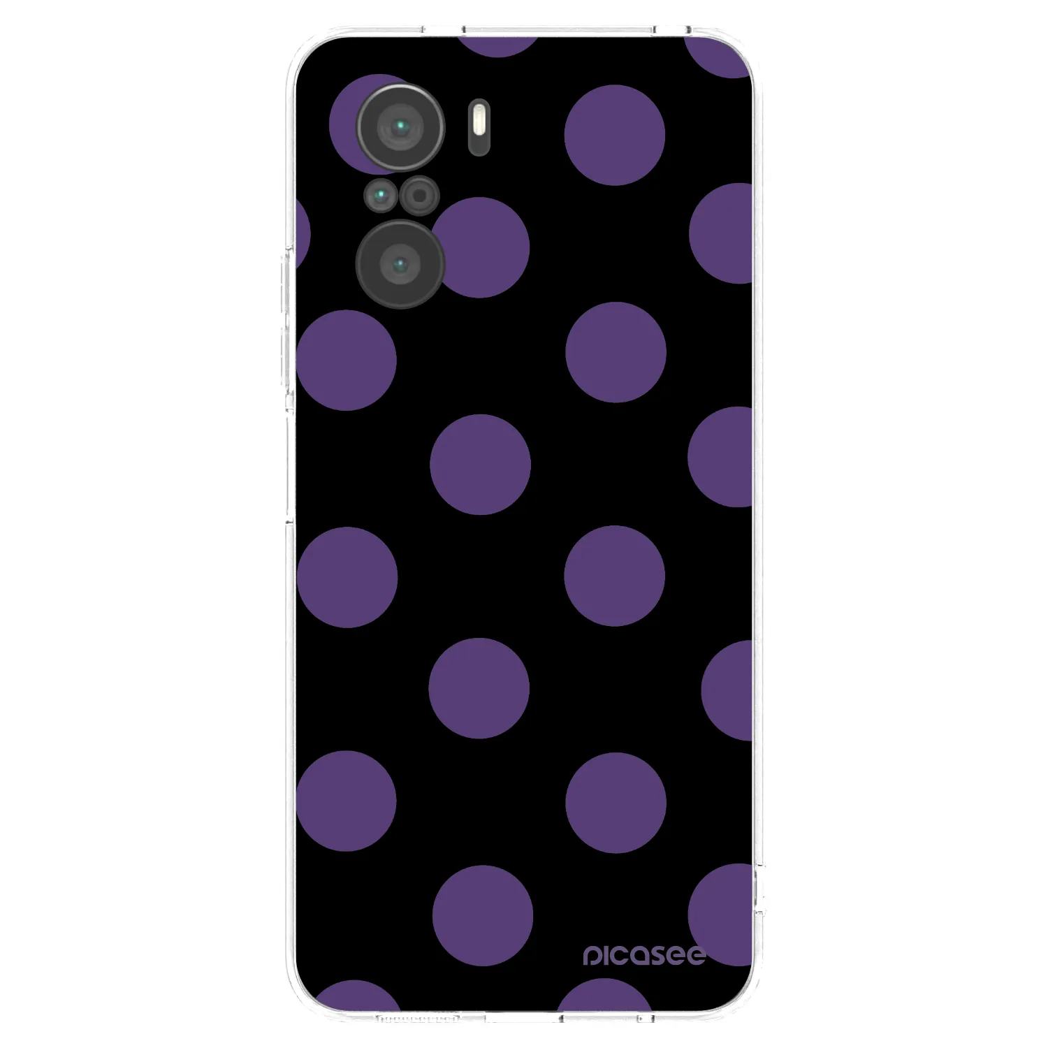 Picasee silikonski prozorni ovitek za Xiaomi Poco F3 - Big flickers