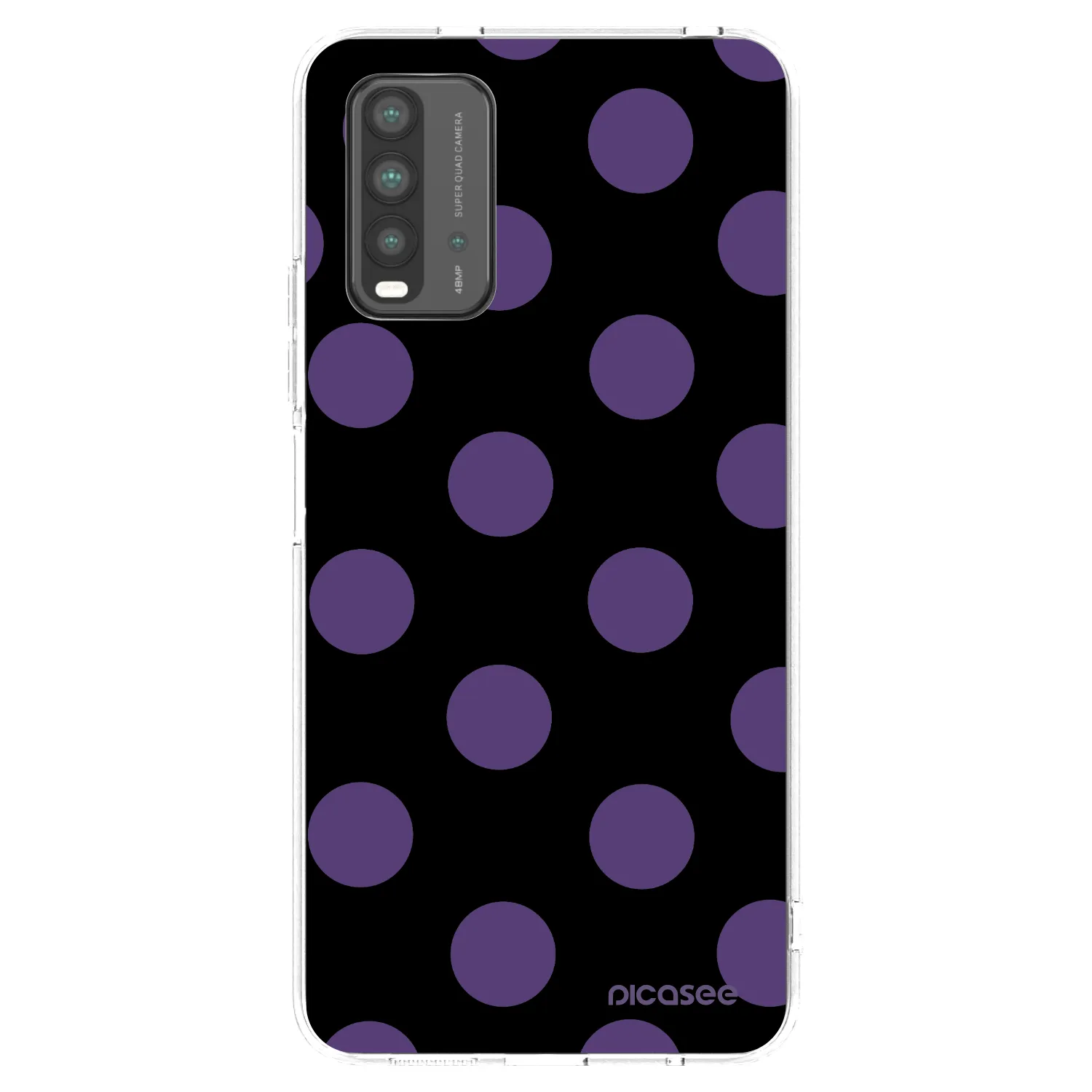 Picasee silikonski prozorni ovitek za Xiaomi Redmi 9T - Big flickers