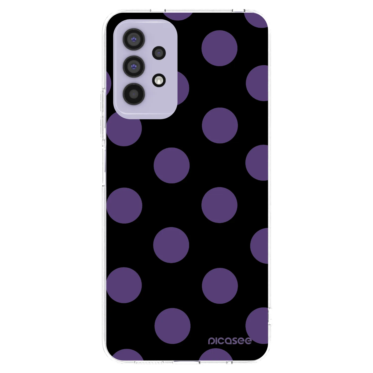Picasee silikonski prozorni ovitek za Samsung Galaxy A32 4G SM-A325F - Big flickers