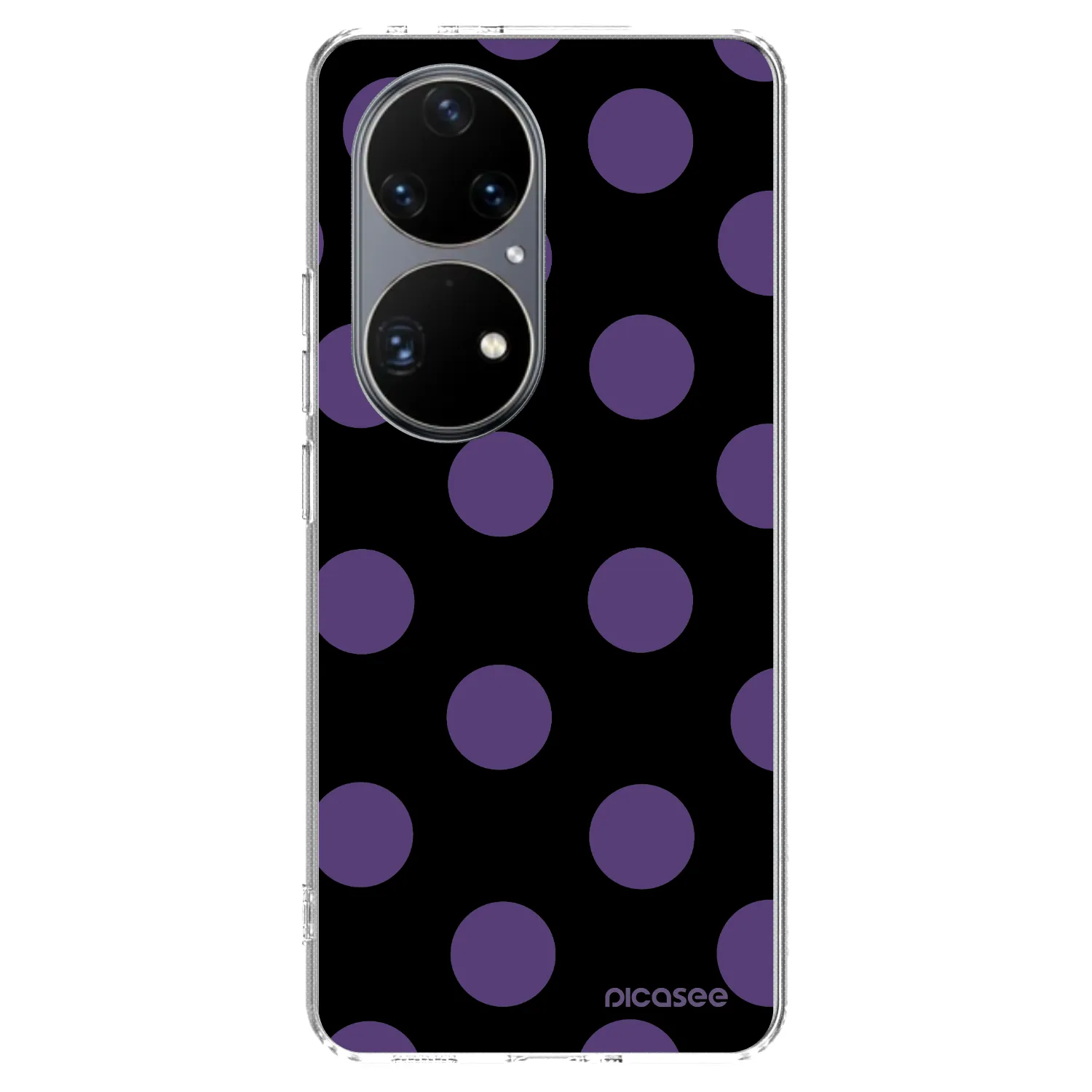 Picasee silikonski prozorni ovitek za Huawei P50 - Big flickers