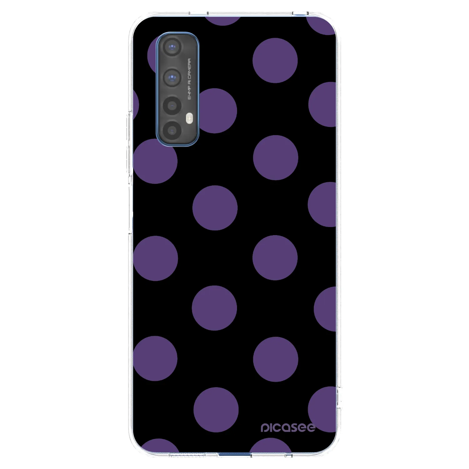 Picasee silikonski prozorni ovitek za Realme 7 - Big flickers