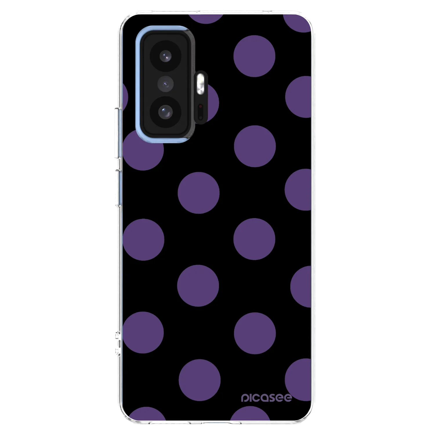 Picasee silikonski prozorni ovitek za Xiaomi 11T Pro - Big flickers