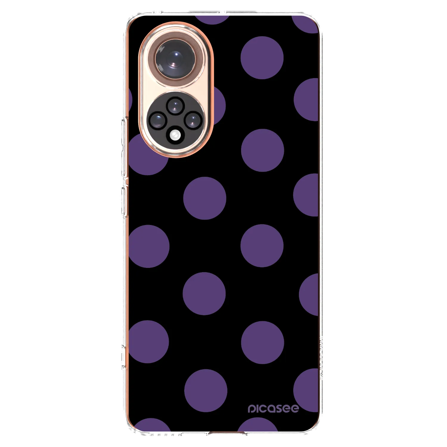 Picasee silikonski prozorni ovitek za Honor 50 5G - Big flickers